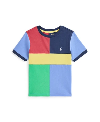 Polo Ralph Lauren Toddler and Little Boys Color-Blocked Jersey T-Shirt