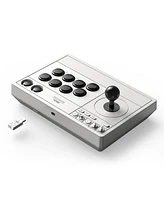 8Bitdo Wireless Arcade Fight Stick for Xbox Series X|S, Xbox One and Windows 10 with 3.5mm Audio Jack - Officially Licensed - White