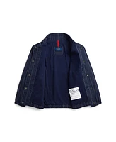 Polo Ralph Lauren Toddler and Little Boys Striped Letterman Coach's Jacket