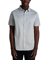 Karl Lagerfeld Paris Men's All-Over K-Logo Shirt