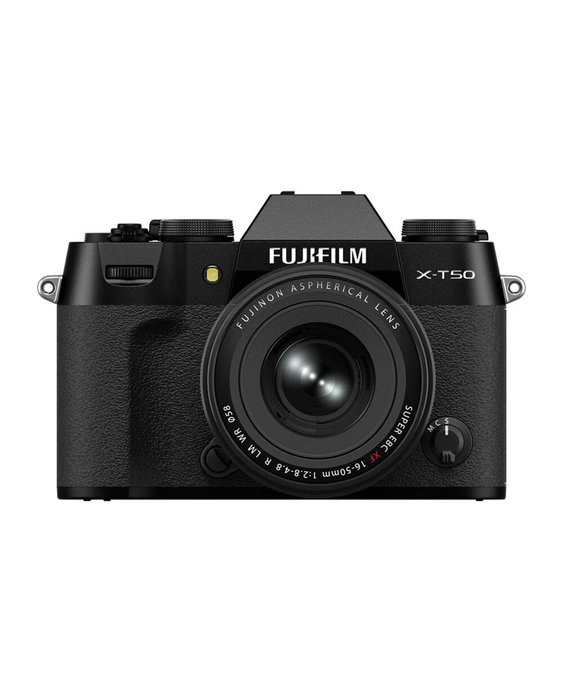 Fujifilm X-T50 Mirrorless Camera with Xf 16-50mm f/2.8-4.8 R Lm Wr Lens