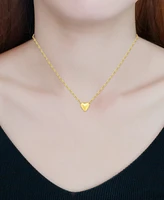 Giani Bernini Heart Pendant Necklace, 16" + 2" extender Sterling Silver or 18k Gold Over Silver, Exclusively at Macy's