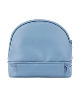 Disney Stitch Big Face Blue Zippered Dome Cosmetic Case