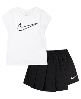 Nike Toddler Girls 2-Piece All Day Play Skort Set