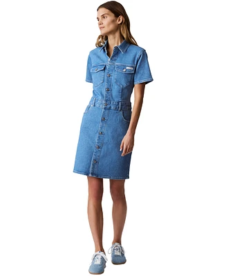 Calvin Klein Jeans Women's Denim Trucker Dress