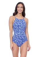 Profile by Gottex Women's Tulip High Neck One Piece