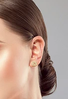 Rachel Zoe Fine Jewelry 14K Gold Love Knot Stud Earrings
