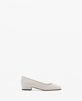 Mango Women's Open-Toe Leather Shoes