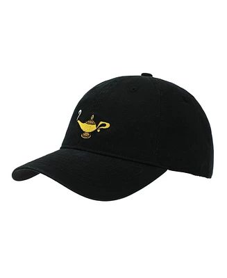 Disney Men's Aladdin Genie Lamp Adult Black Unstructured Baseball Cap