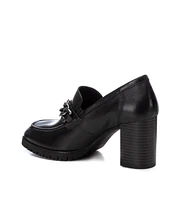 Carmela Leather Collection Women's Heeled Moccasins by Xti