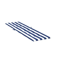 Deck Chair Cushion Blue&White Stripe Oxford Fabric