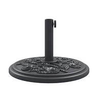 Parasol Base for 1.5"/1.9" Poles lb Round