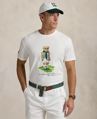 Polo Ralph Lauren Unisex Wimbledon Classic-Fit Bear T-Shirt