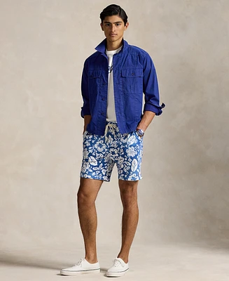 Polo Ralph Lauren Men's 7.5-Inch Floral Spa Terry Shorts