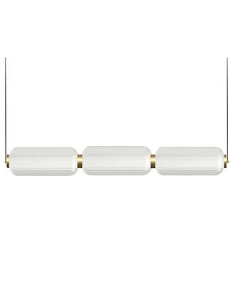 Dainolite 4.75" Metal Ramona Led Pendant