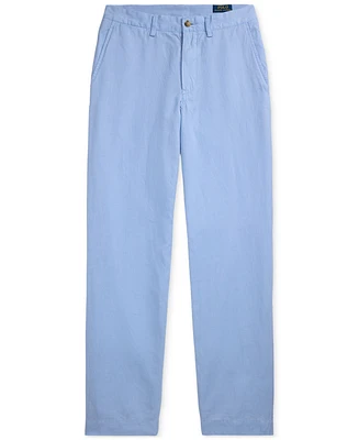 Polo Ralph Lauren Men's Straight-Fit Linen-Blend Pants