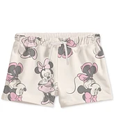 Disney Baby Girls Minnie Mouse Hoodie, T-Shirt & Shorts, 3 Piece Set