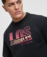Mode of One Men's Los Angeles Relaxed-Fit Graphic T-Shirt, Exclusively at Macy's