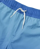 Lands' End Boys Husky Stretch Hydroliner Sport Swim Trunks