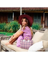 Brunna.co Lolo Wide-brim Jute Boater Hat in