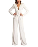 Tadashi Shoji Bates Twist-Front Jumpsuit