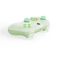 8Bitdo Ultimate Mini Wired Controller with Rgb Ring, Hall Effect Joysticks and Triggers for Xbox, Windows - Translucent Pink