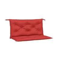 Garden Bench Cushions 2 pcs Red 39.4"x19.7"x2.8" Oxford Fabric