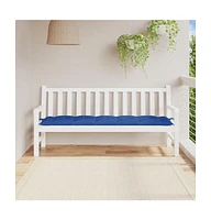 Garden Bench Cushion Royal Blue 70.9"x19.7"x2.8" Oxford Fabric