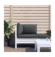 Pallet Cushions 3 pcs Anthracite Oxford Fabric