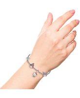 Sanrio Hello Kitty Charm Bracelet Hello Kitty, My Melody & Kuromi, Rainbow Beaded Bracelet
