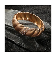 Metallic Swirl Bracelet