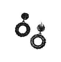 Corroded Drop Earrings