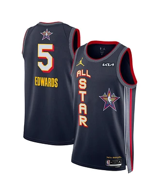 Jordan Men's and Women's Anthony Edwards Navy 2025 Nba All-Star Game Swingman Player Jersey