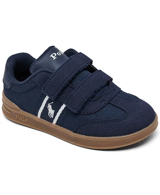 Polo Ralph Lauren Toddler Kids Heritage Court Iii T-Toe Fastening Strap Casual Sneakers from Finish Line