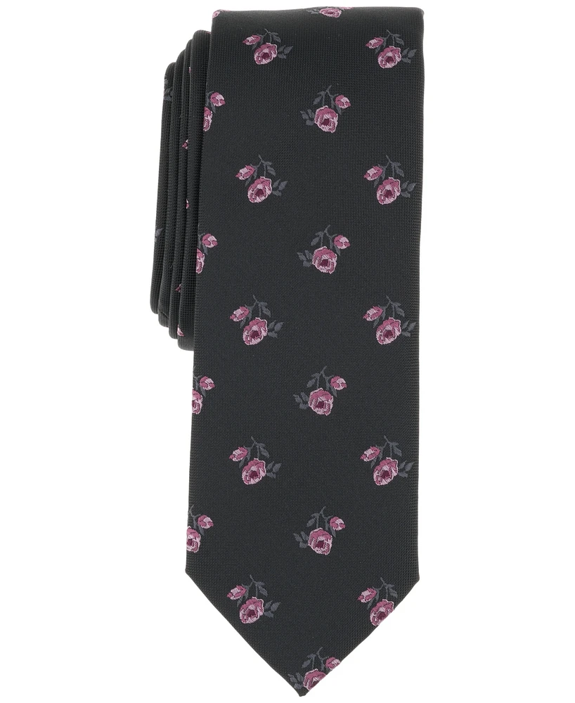 Bar Iii Men's Floral Tie, Exclusively at Macy's