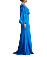 Tadashi Shoji Moline Cowl Back Gown