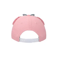 My Melody Big Face Women's Pink Traditional Adjustable Hat