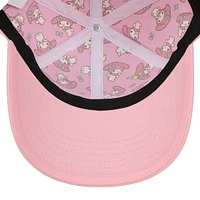 My Melody Big Face Women's Pink Traditional Adjustable Hat