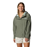 Columbia Women's Pfg Open Water Hooded Rain Jacket