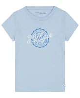 Tommy Hilfiger Big Girls Script Classic Short Sleeve T-Shirt