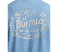 Men's Tuffalo Relaxed Fit Short Sleeve Logo Graphic Crewneck T-Shirt