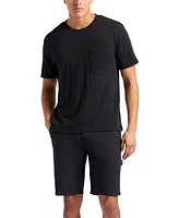 Buffalo David Bitton Men's Kander Slub Knit Crew Neck T-Shirt