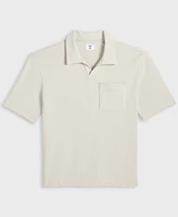 Mode of One Men's Textured Knit Polo Shirt, Exclusively at Macy's
