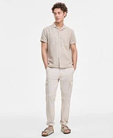 Sun Stone Mens Check Shirt Cargo Pants Sandals Exclusively At Macys