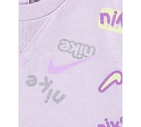 Nike Baby Printed Short Sleeve Coverall