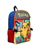 Pokemon Starter Characters 5-Piece Backpack Set