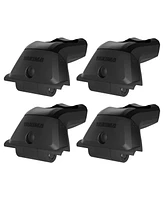 Yakima SkyLine Towers Roof Rack Cargo for Vehicles with Fixed Points (Set of 4)