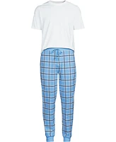 Lands' End Men's Knit Jersey Pajama Sleep Set