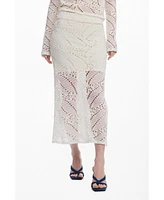 Desigual Women's Lace skirt