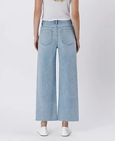Vervet Women's High Rise Wide Leg Jeans